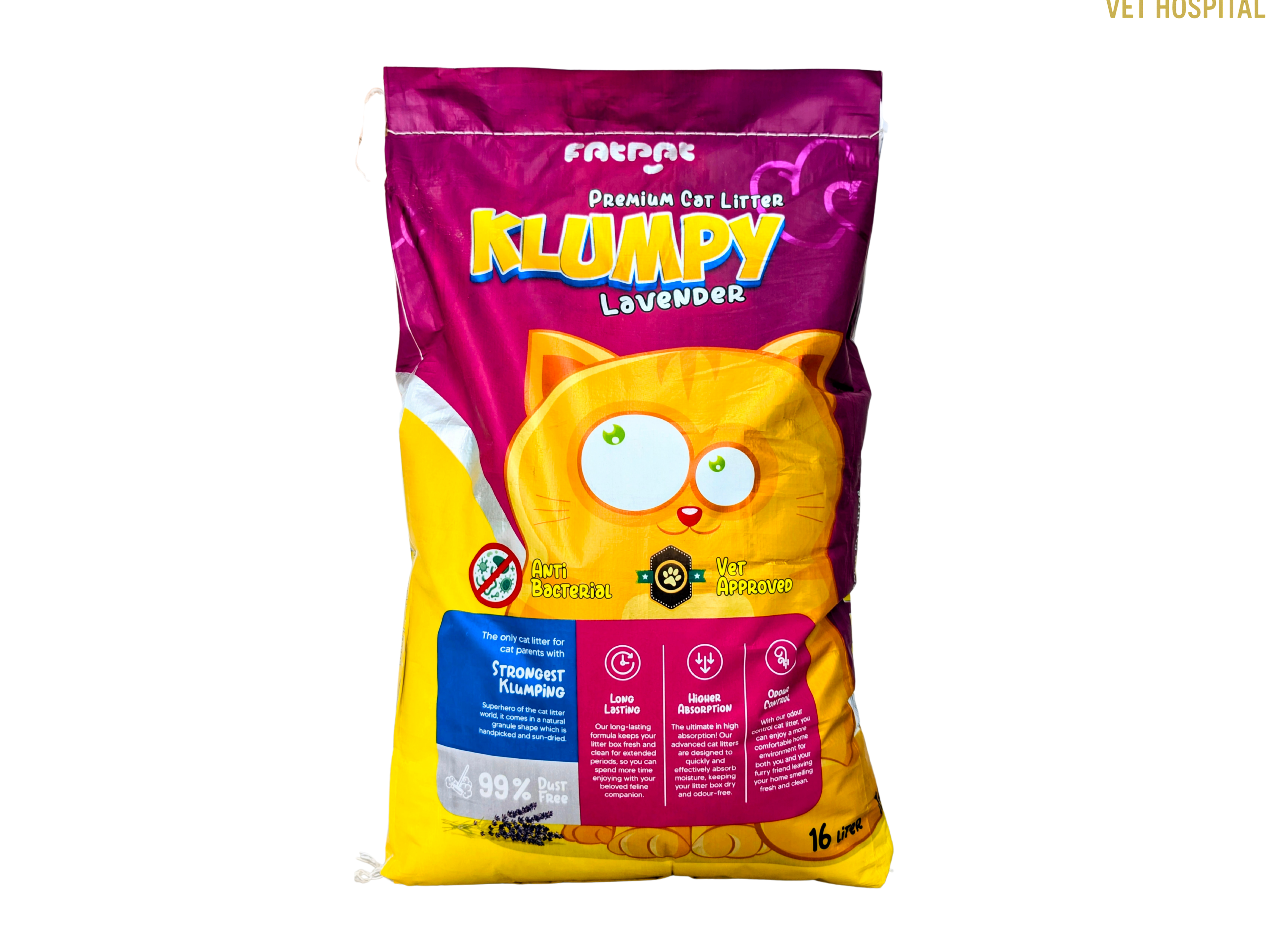 Klumpy Levender Cat Litter - 12L