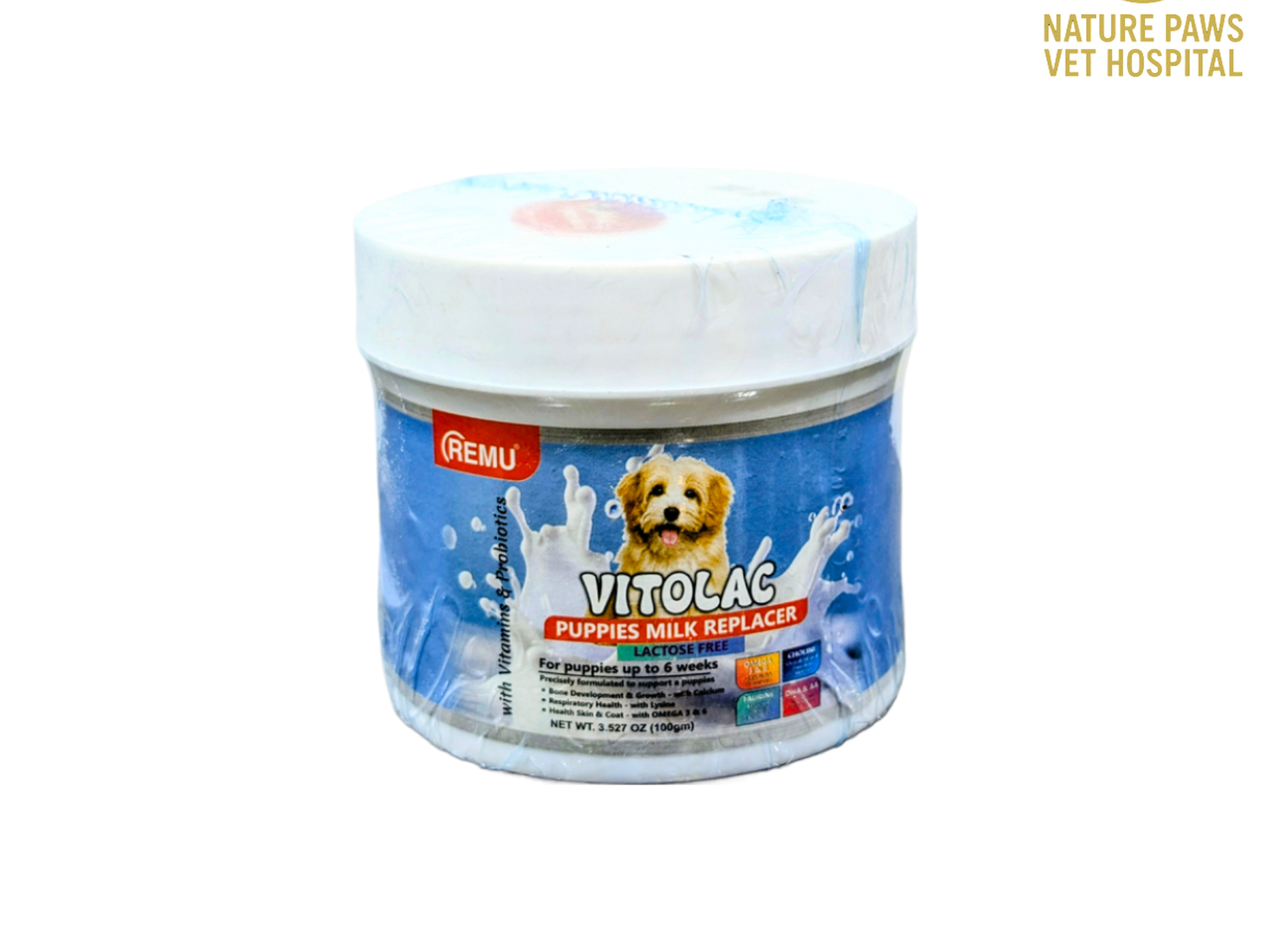 Remu Vitolac Milk Replacer For Puppies - 100g