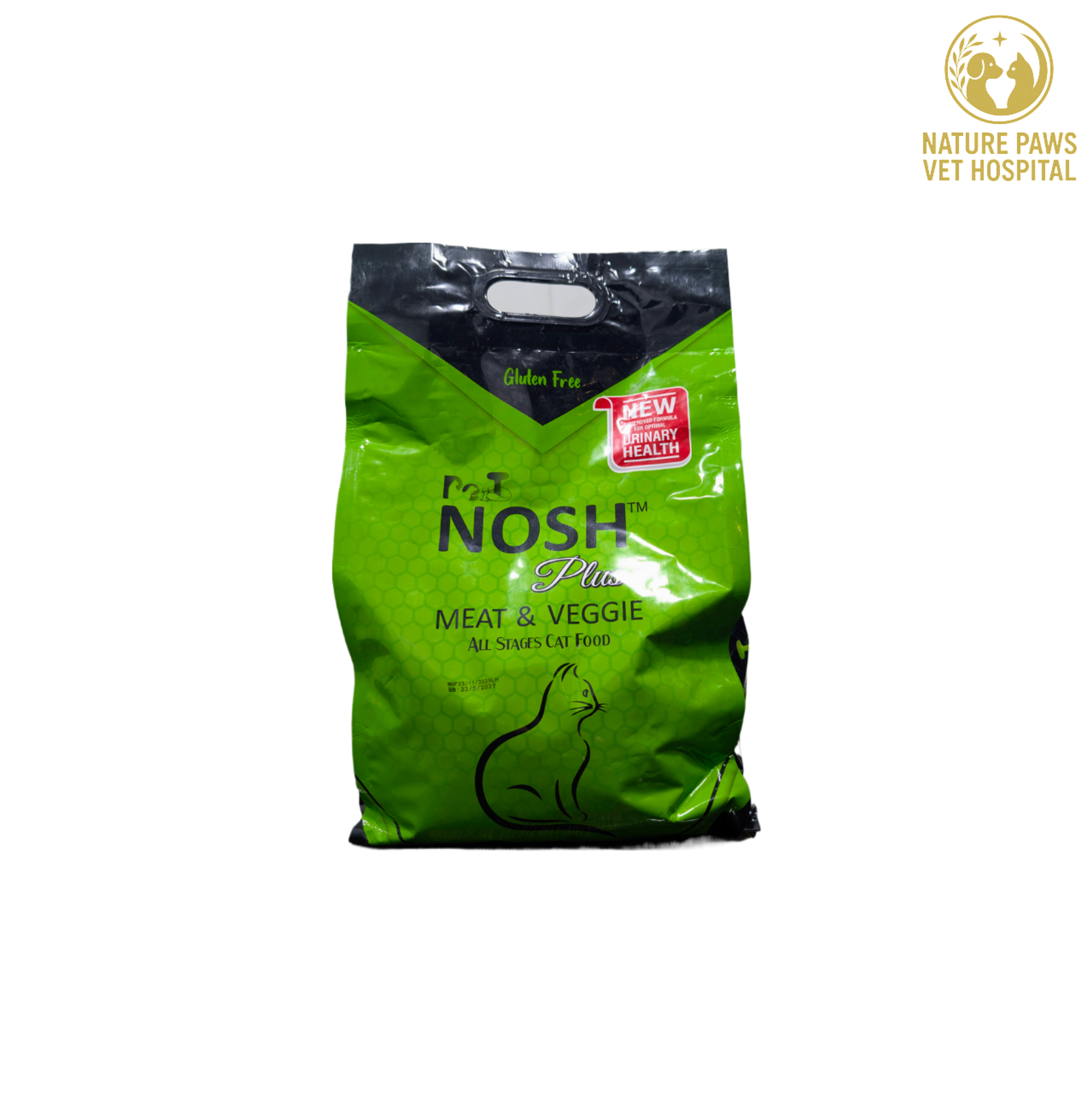 Pet Nosh Plus - All Stages Cat Food (Gluten Free) - 1.2kg Pack - Image 1