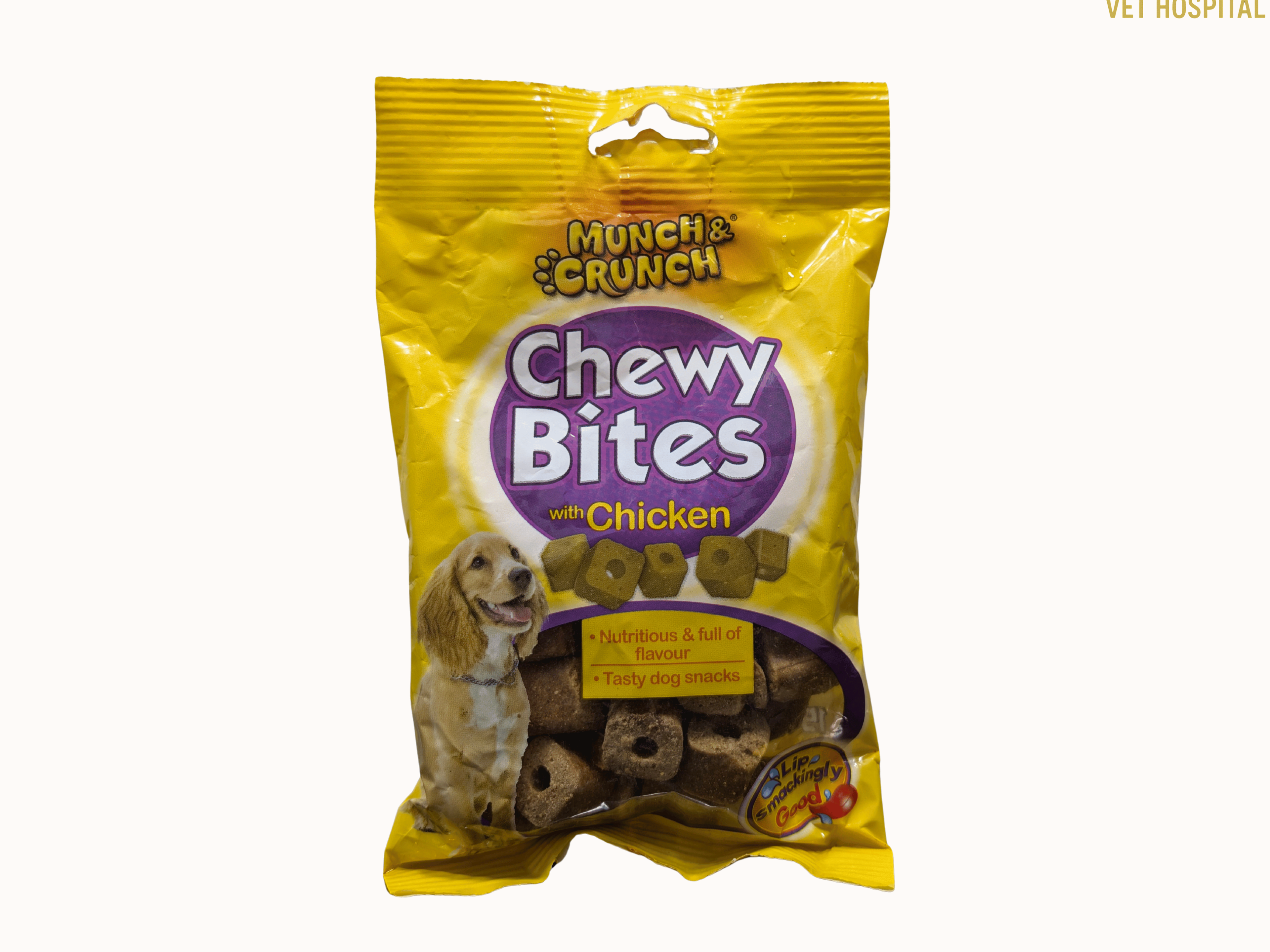 Munch & Crunch Chewy Bites With Chicken - 140g