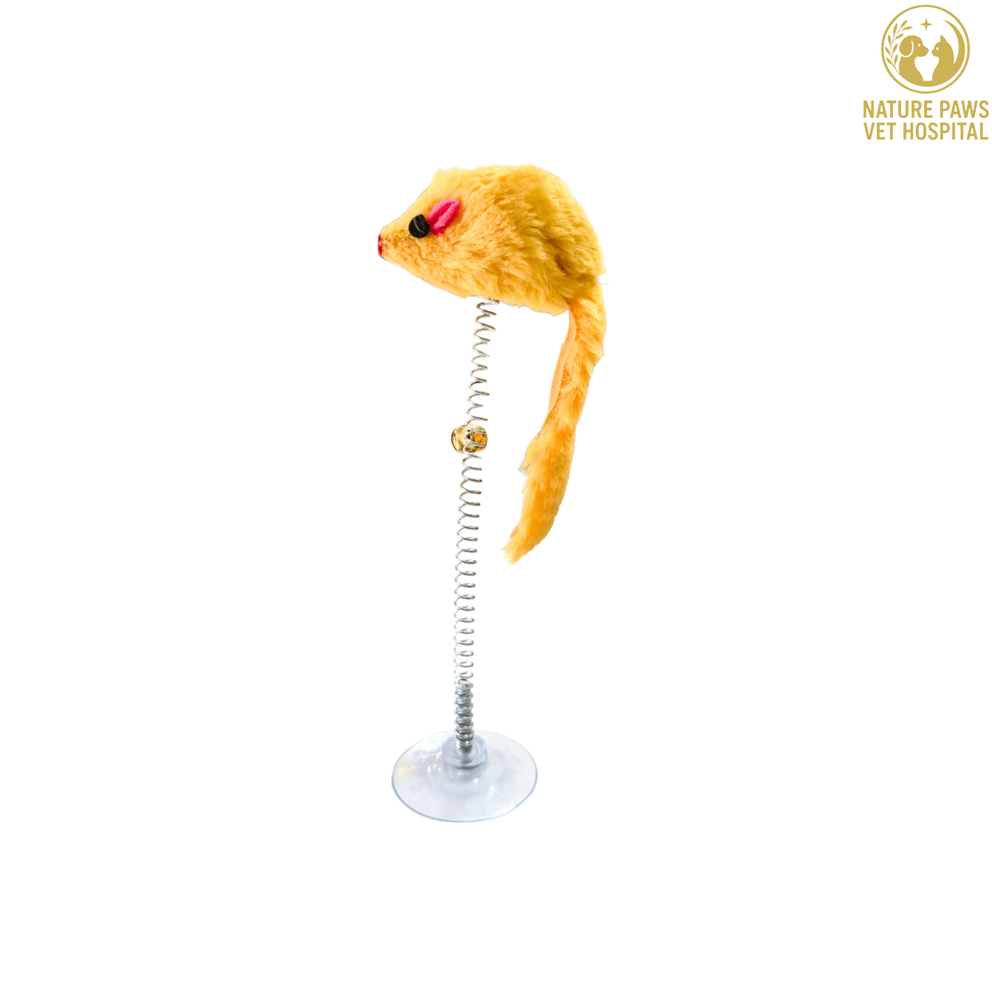 Cat Spring Mouse Toy - Image 1