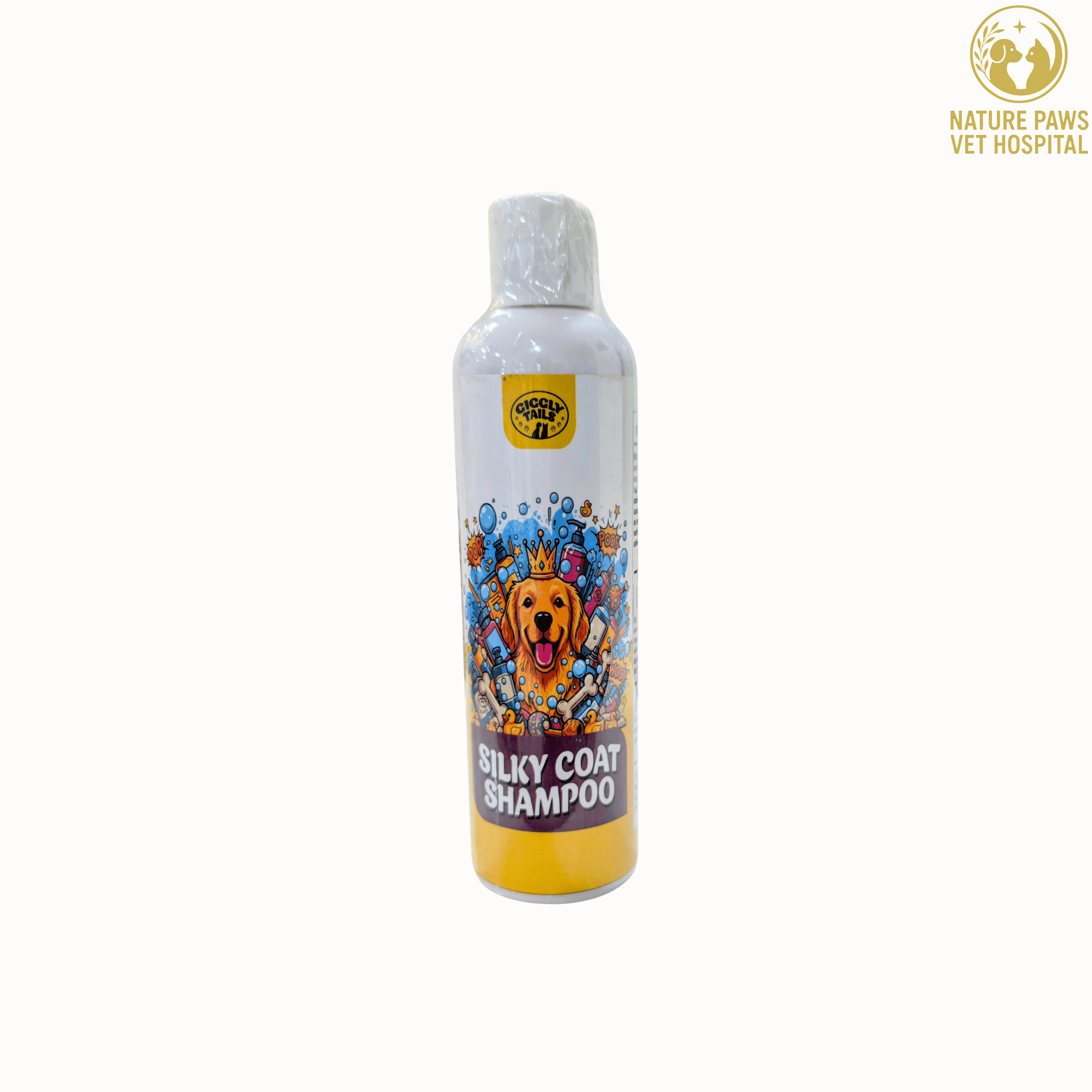 Giggly Tails Silky Coat Dog Shampoo - 320ml - Image 1