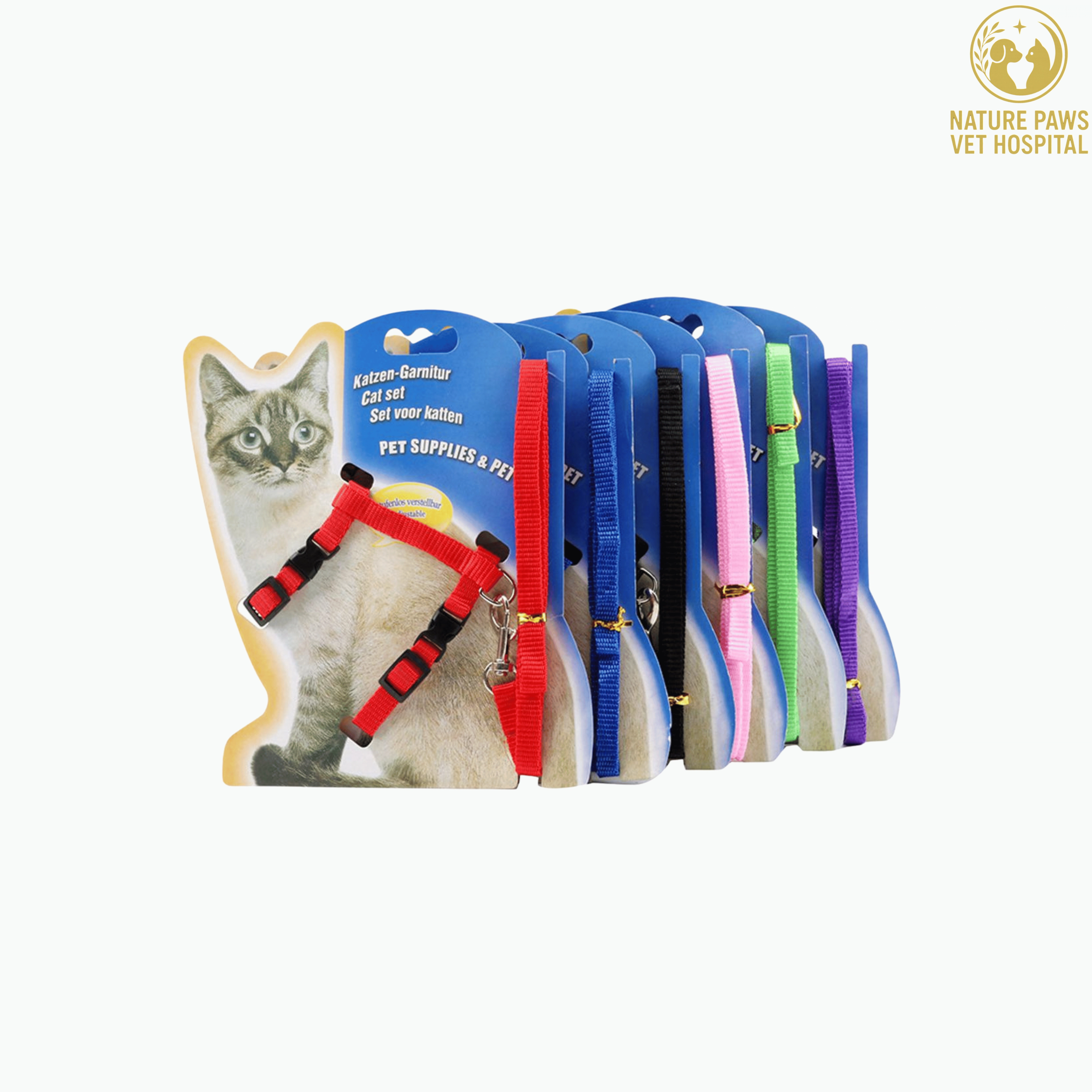 Cat Leashes (Assorted Colours) - Image 1