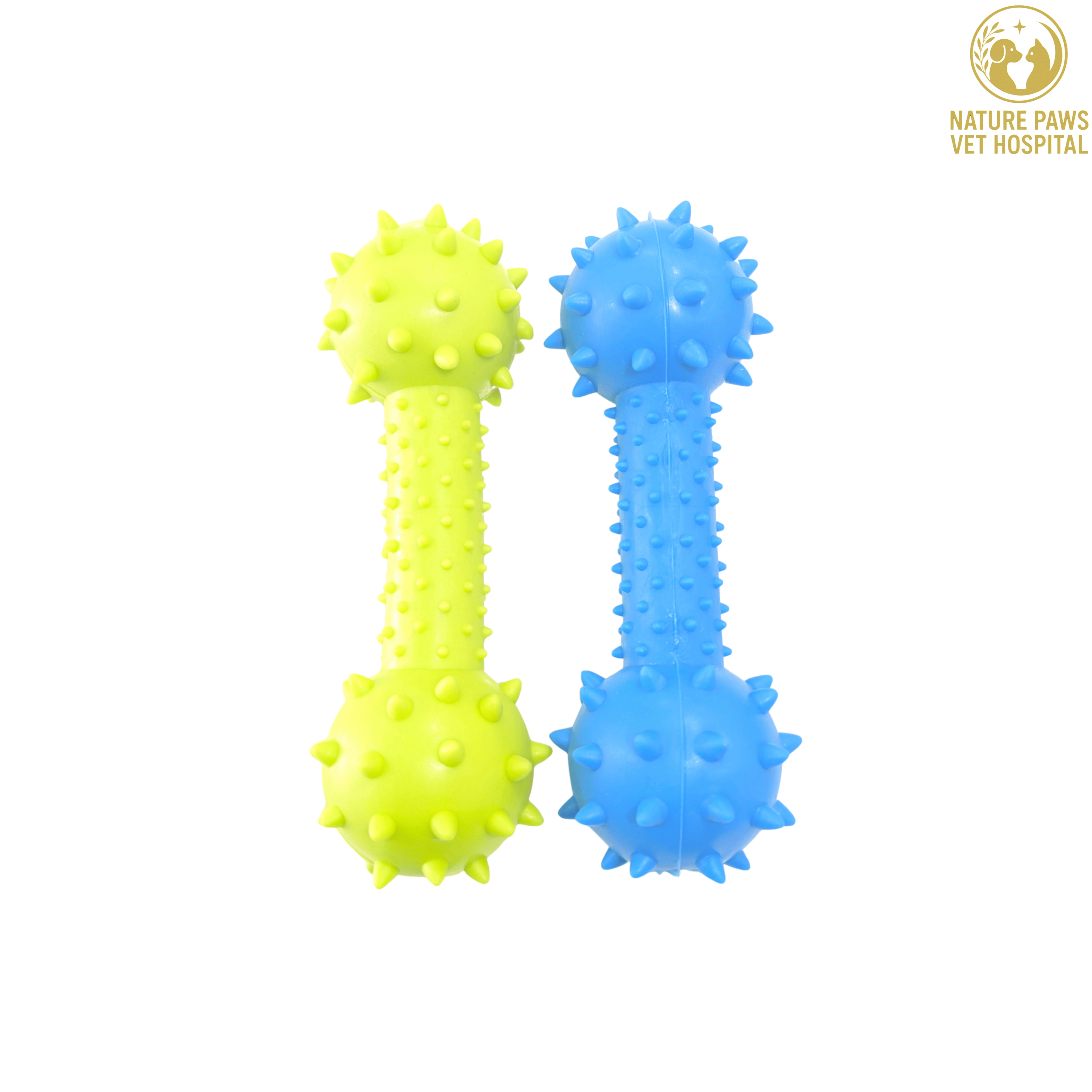 Durable Solid Natural Rubber Dog Toy - Image 1
