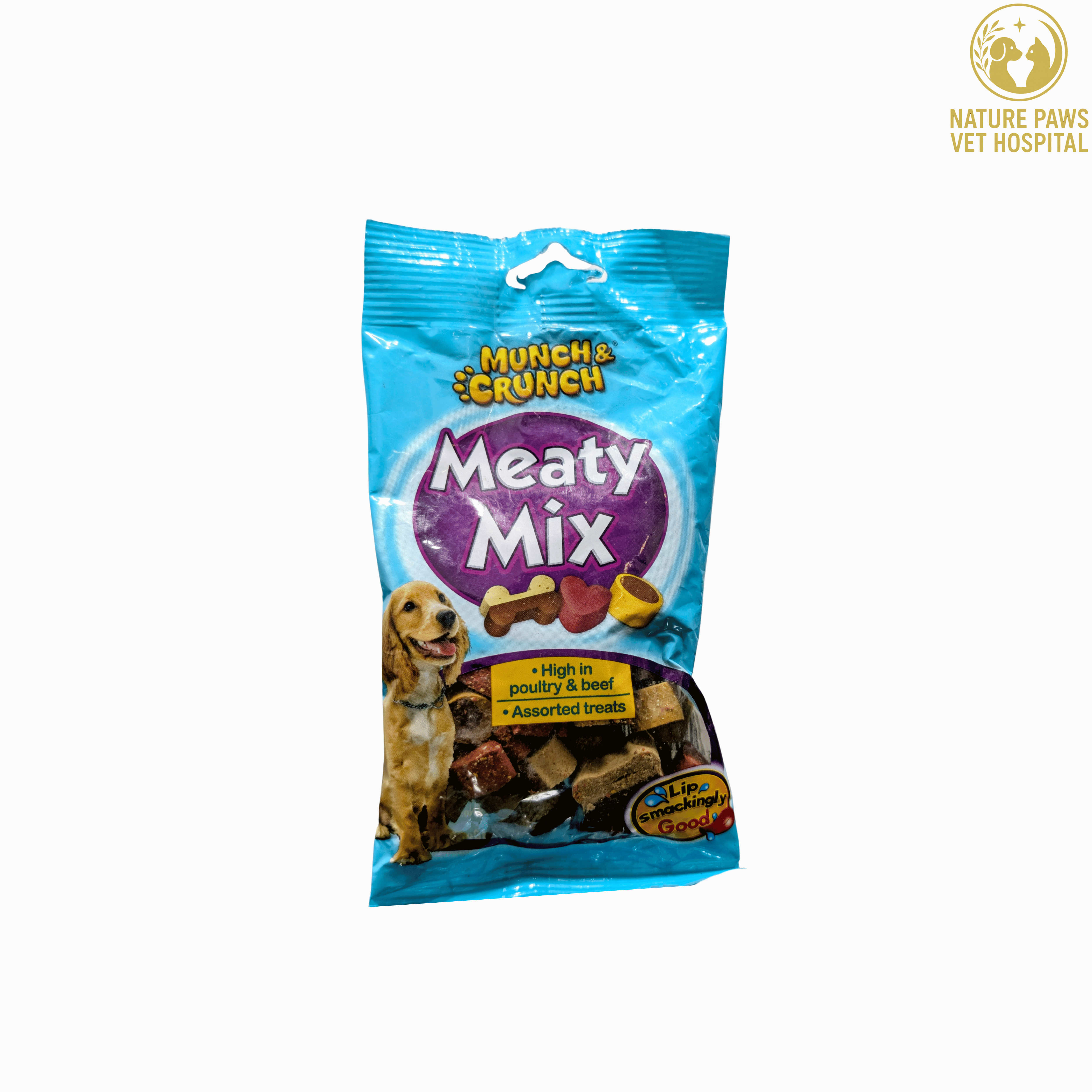 Munch & Crunch Meaty Mix - 140g