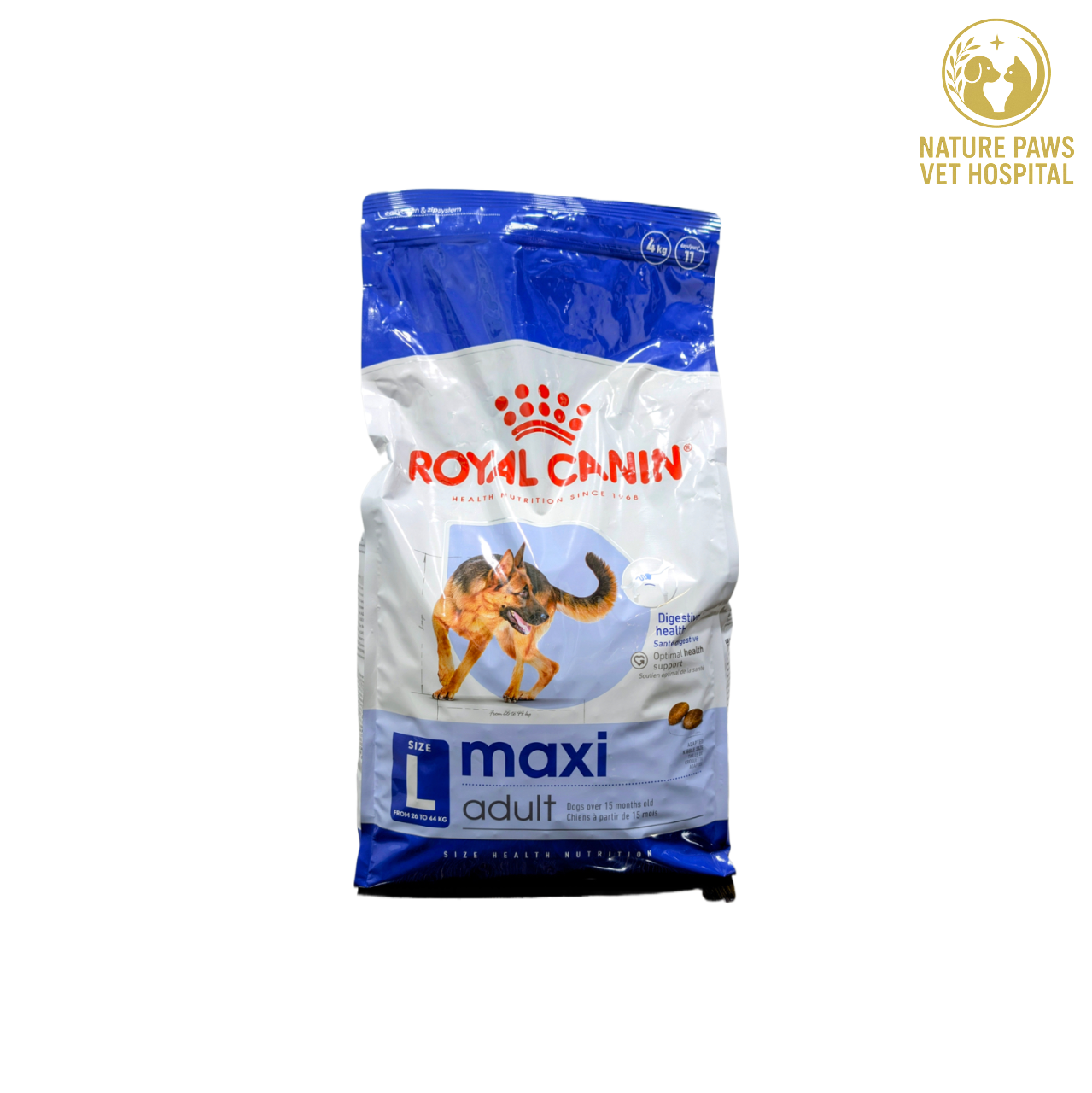 Royal Canin Maxi Adult Dog Food - 4kg Pack