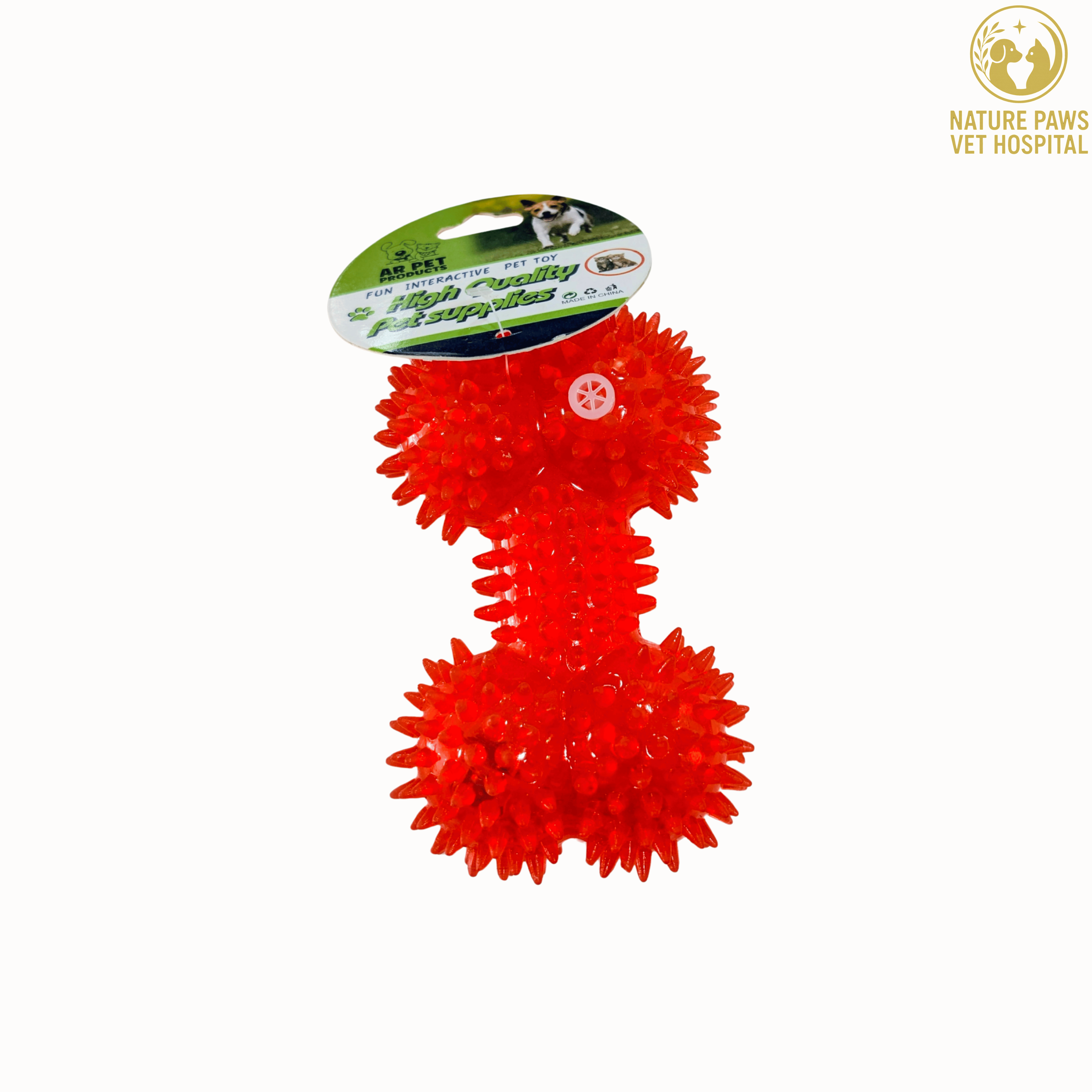 Dog Squeaky Bone Chew Toy (Small)