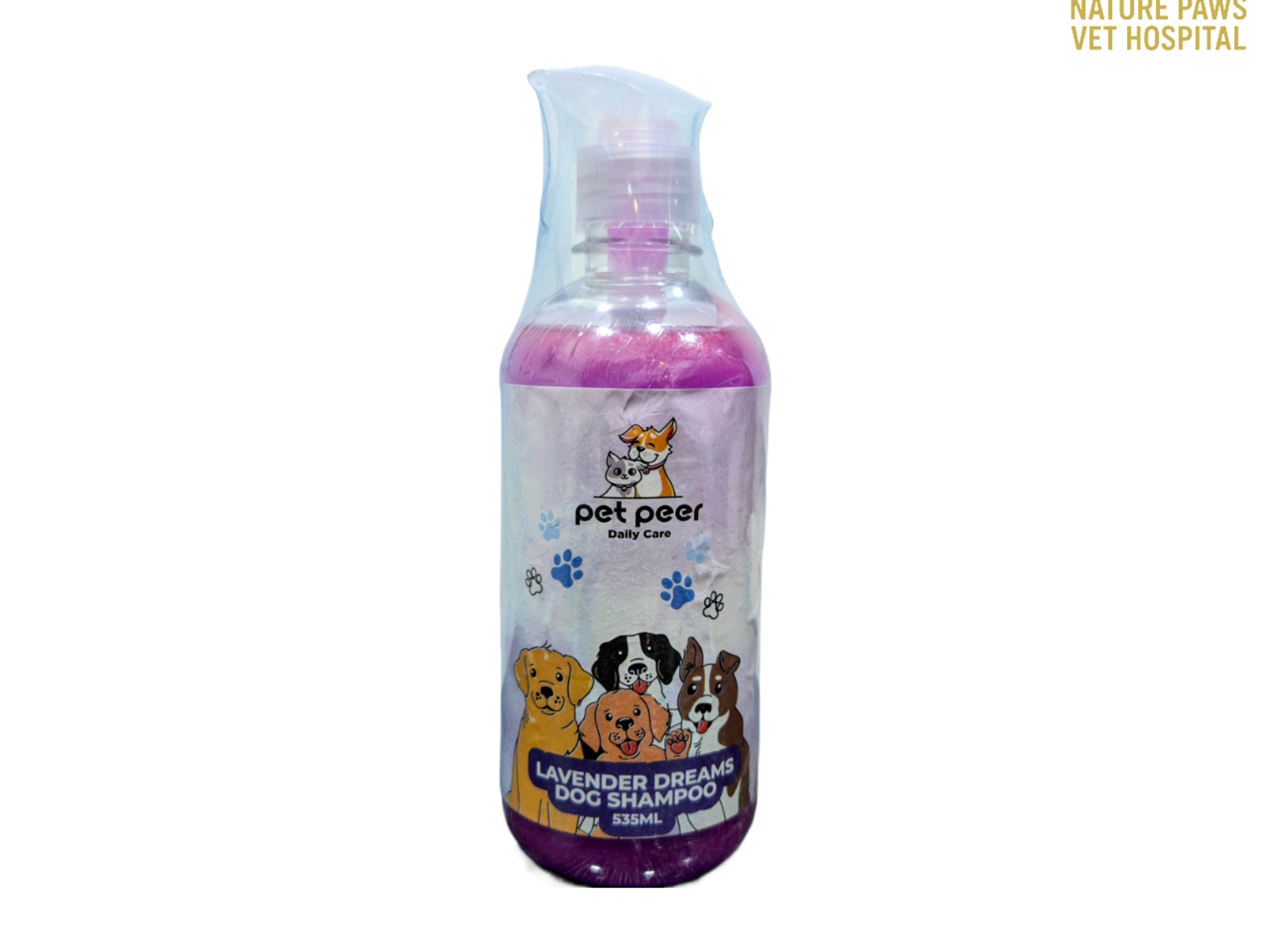 Pet peer Dog Shampoo (Lavender) - 535ml