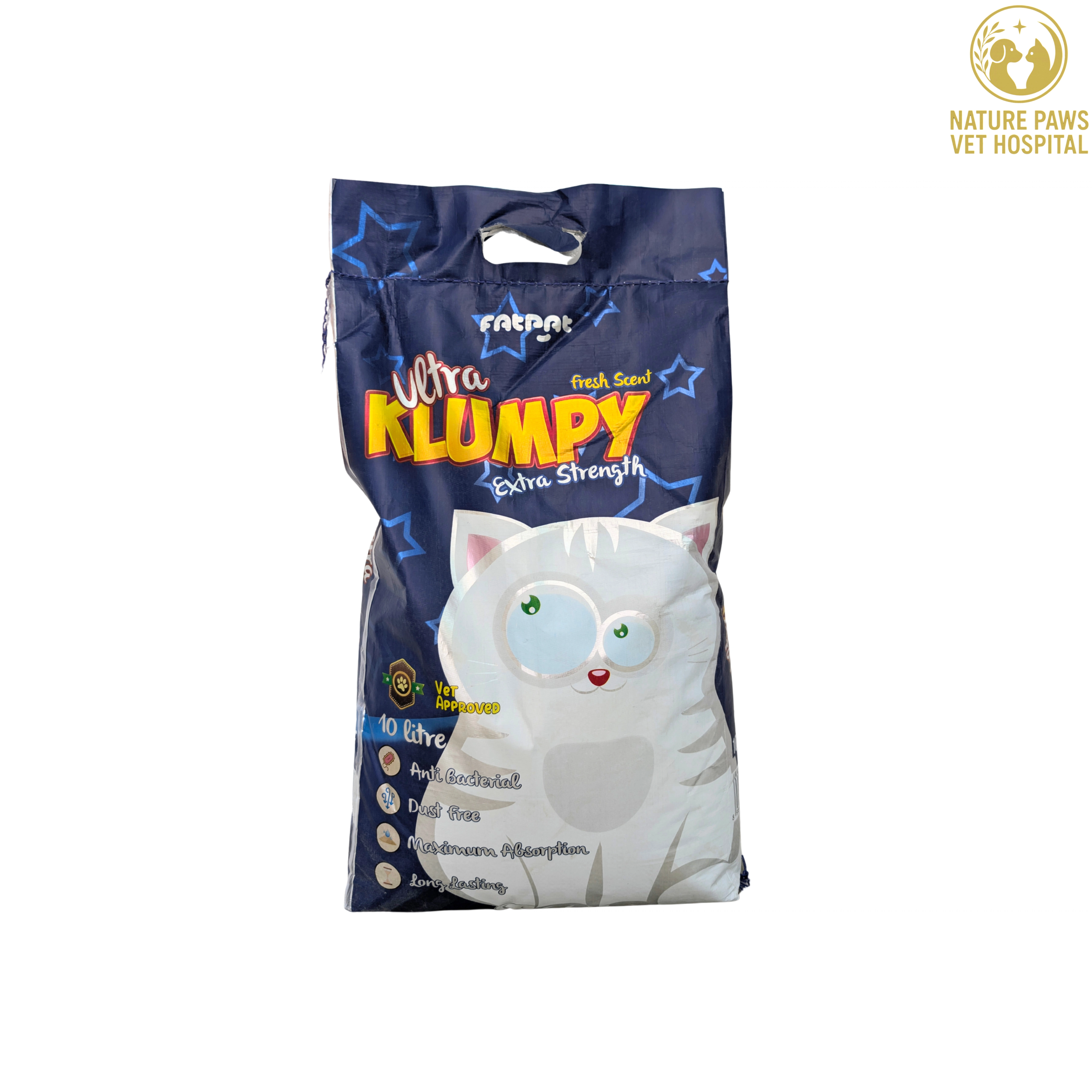 Ultra Klumpy Extra Strength Cat Litter - 10L - Image 1