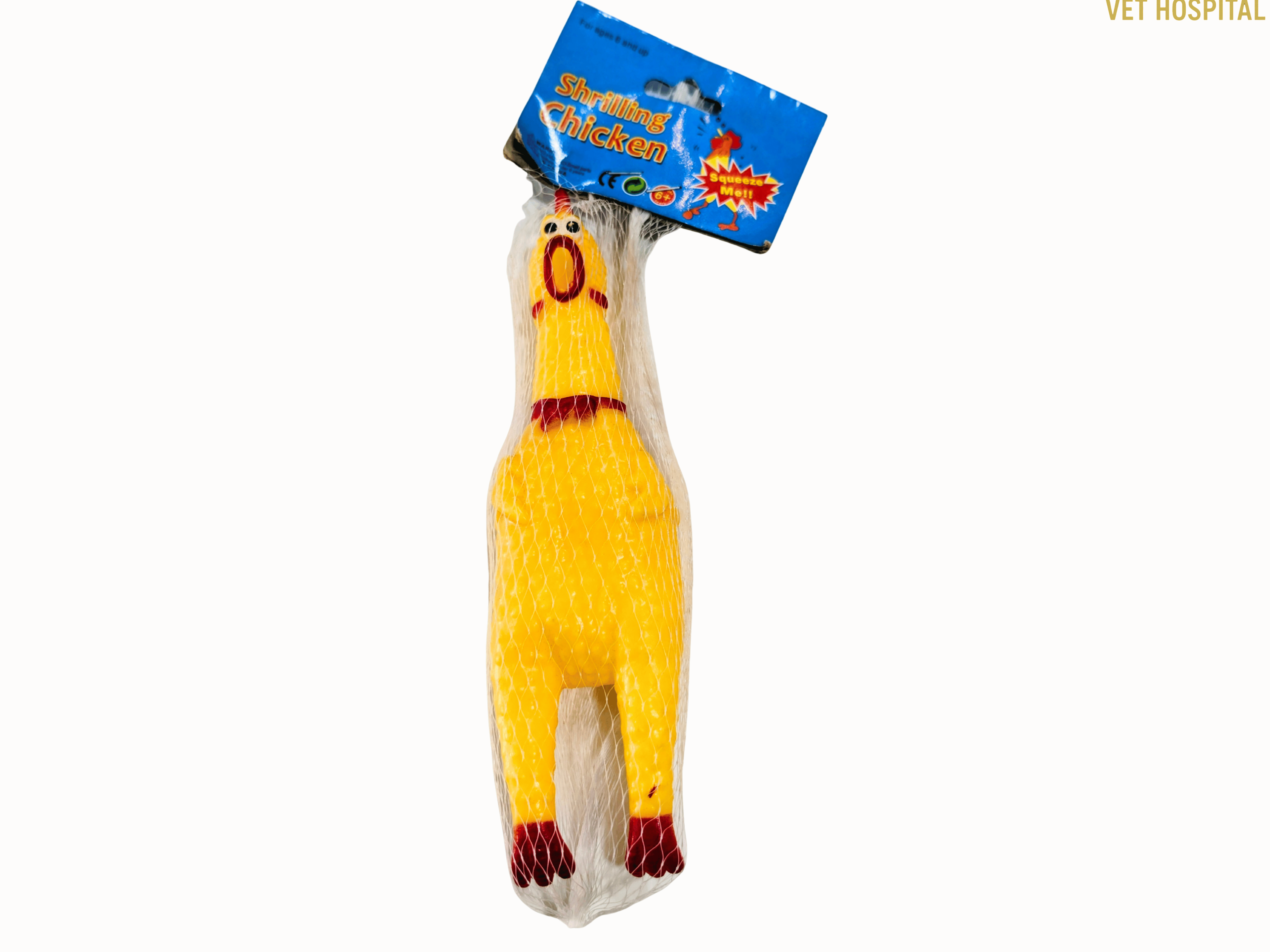 Shrilling Chicken Cat Toy