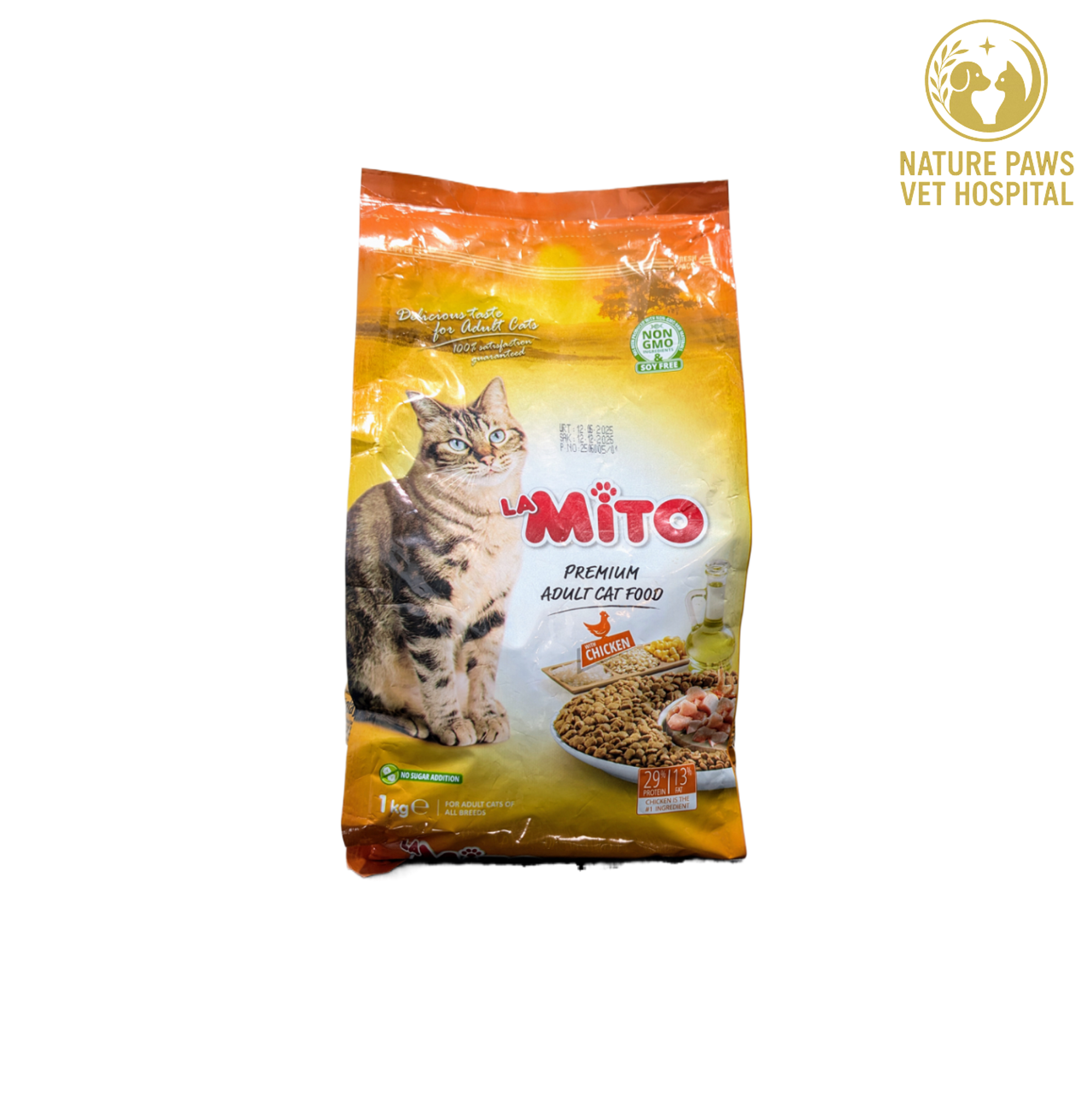 Mito Adult Cat Food - 1kg Pack - Image 1