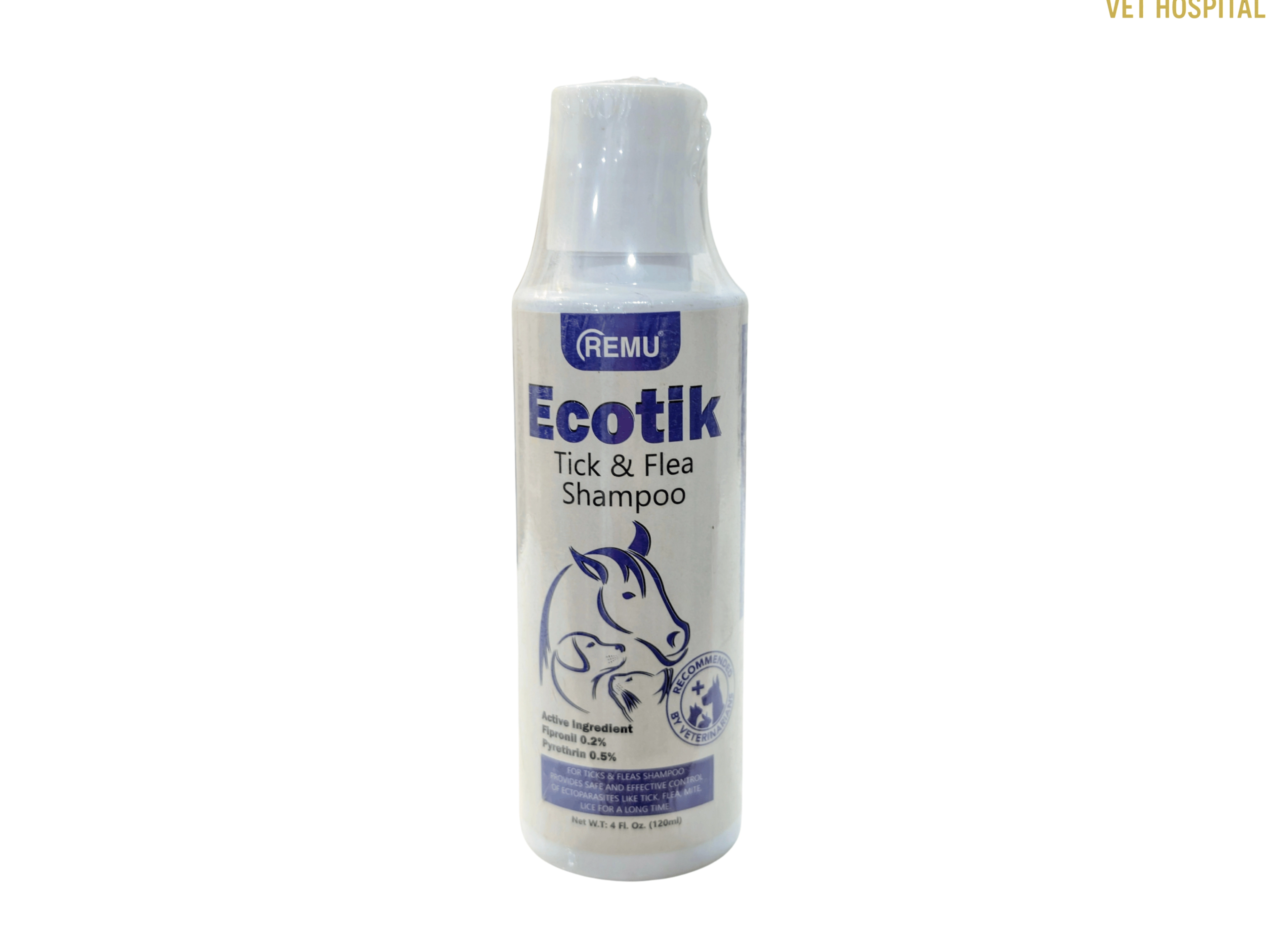 Ecotik Flea & Tick Shampoo For Cat & Dogs - 100ml