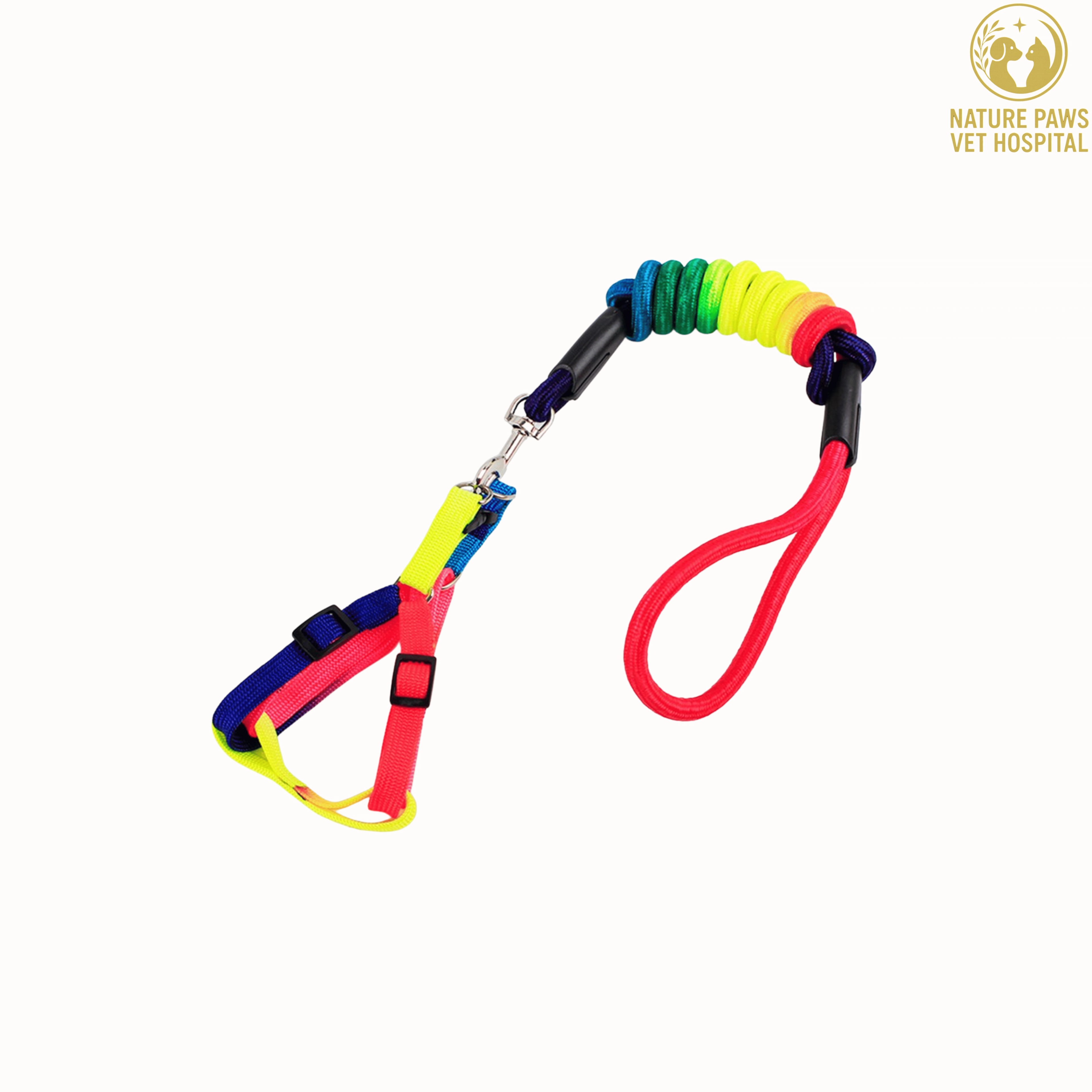 Adjustable Rainbow Leash For Pets - Image 1