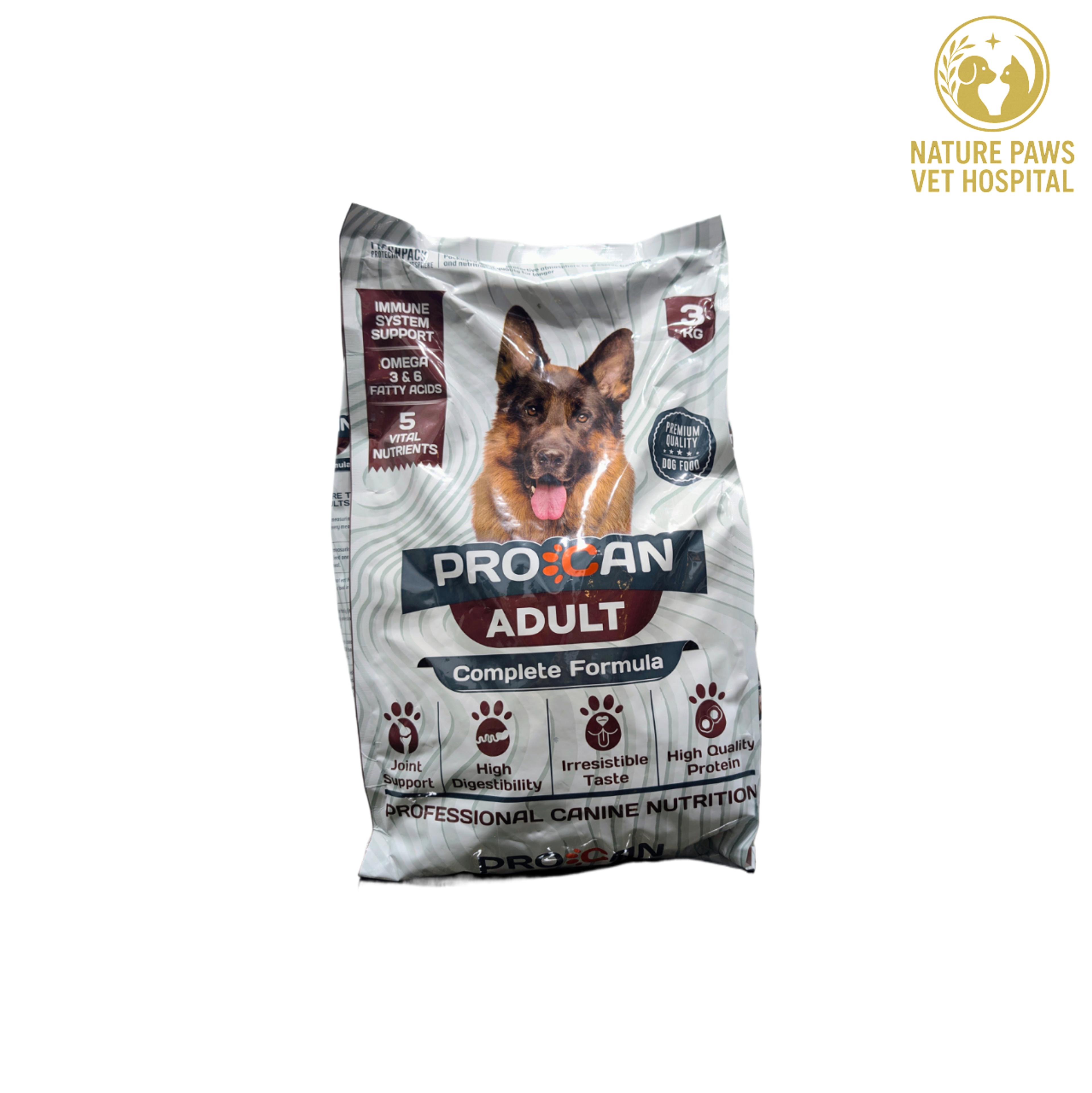 Procan Adult Dog Food - 3kg Pack - Image 1