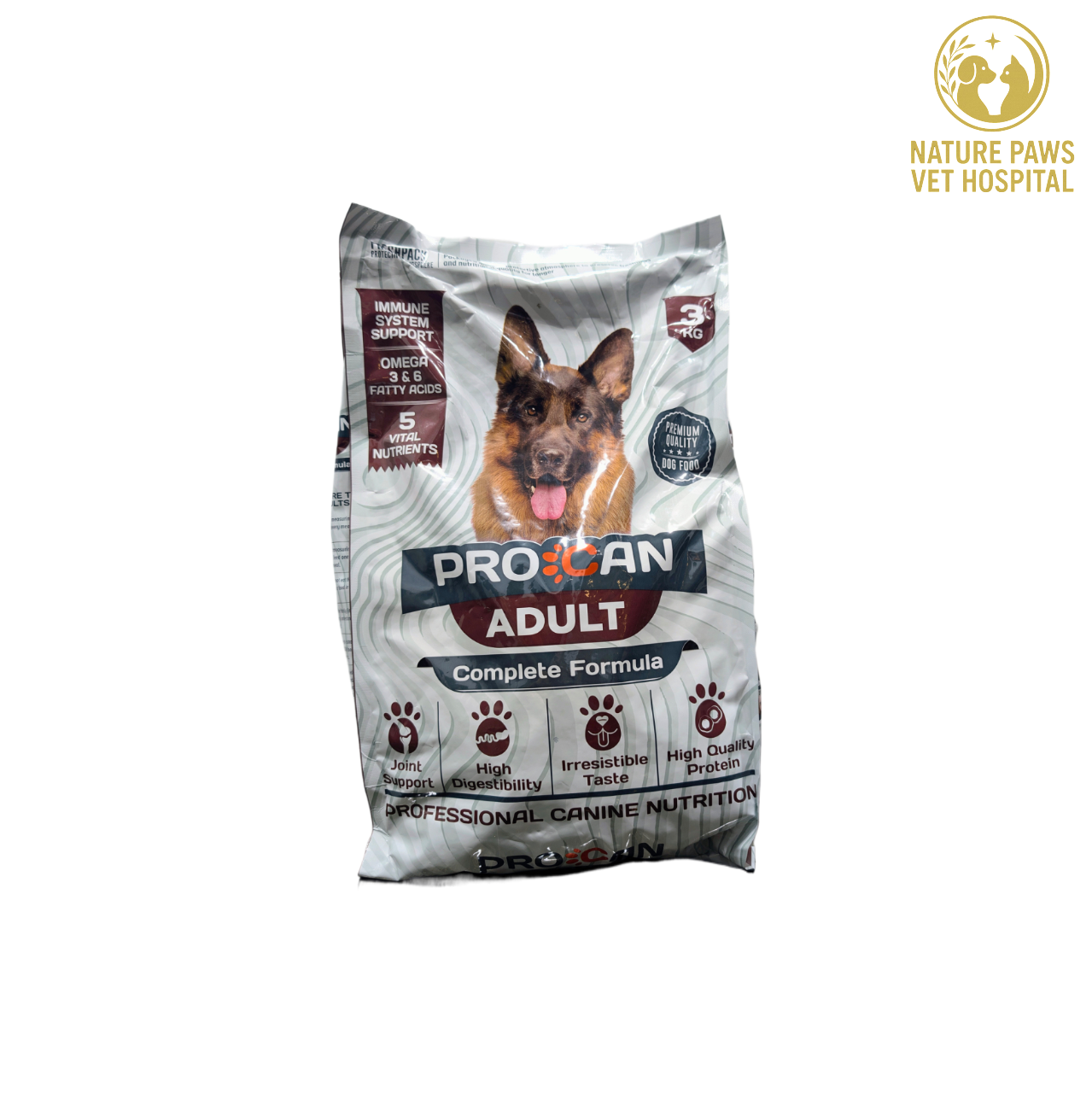 Procan Adult Dog Food - 3kg Pack - Image 1