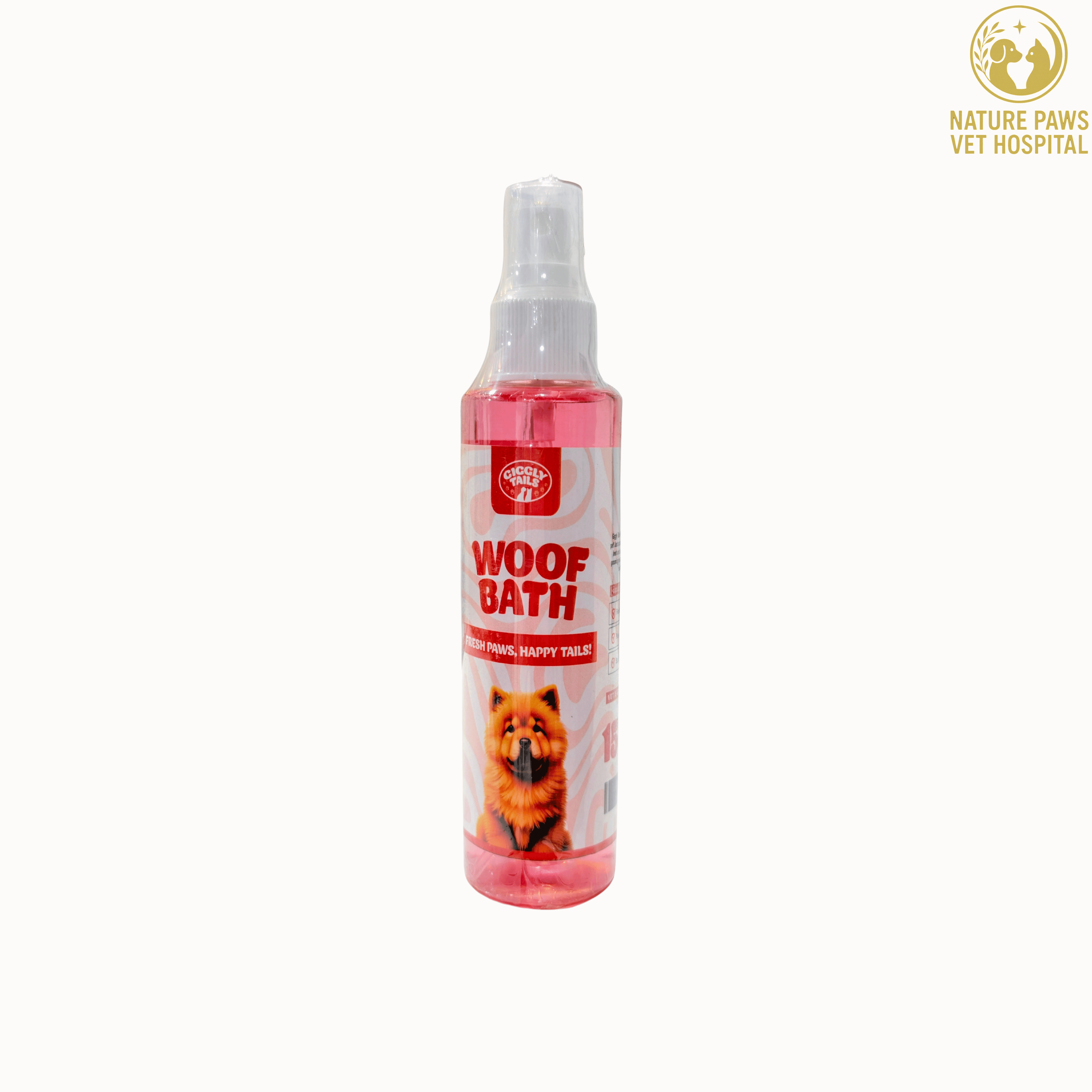 Giggly Tails Woof Bath - 150ml