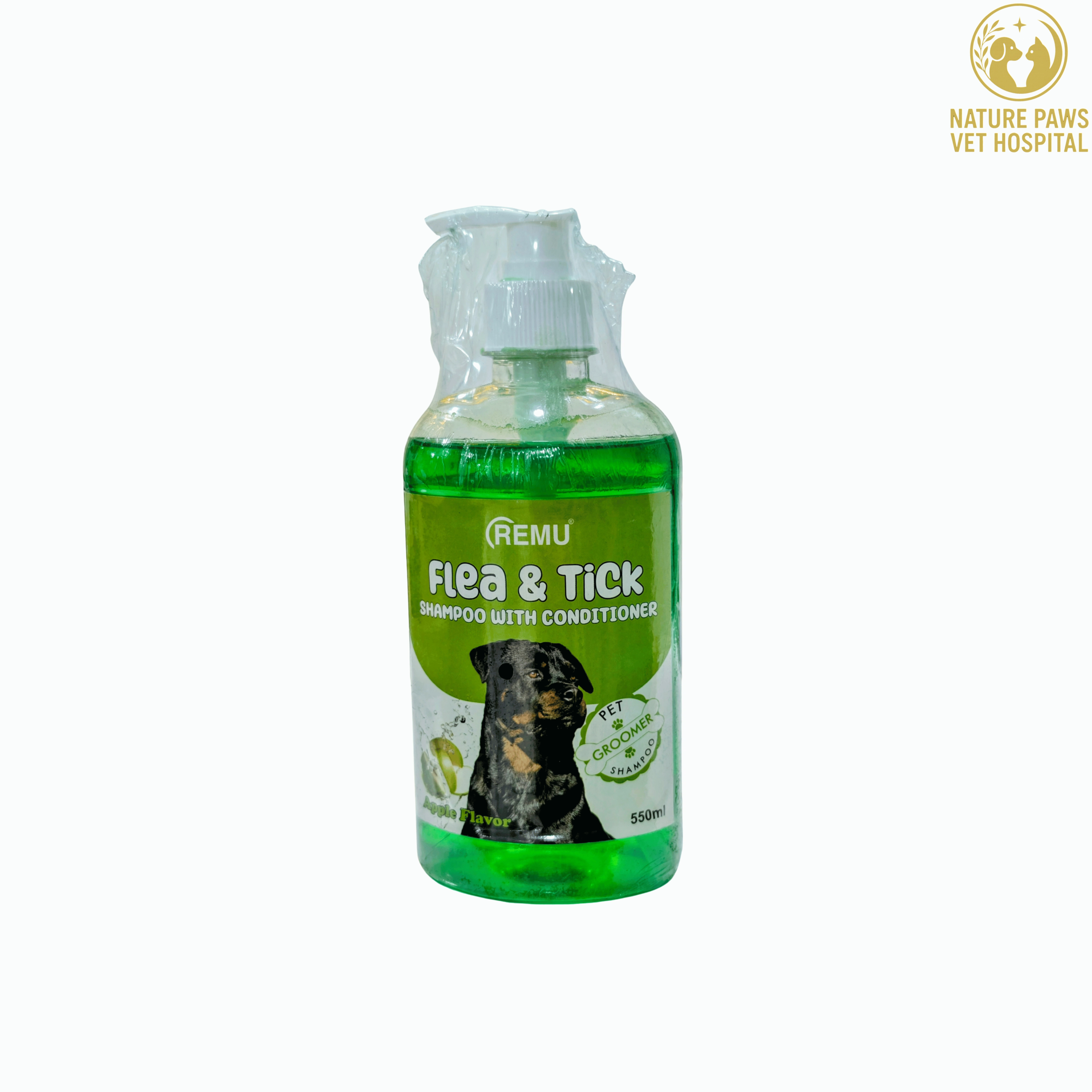 Flea & Tick Shampoo With Conditioner  (Apple) - 55ml - Image 1