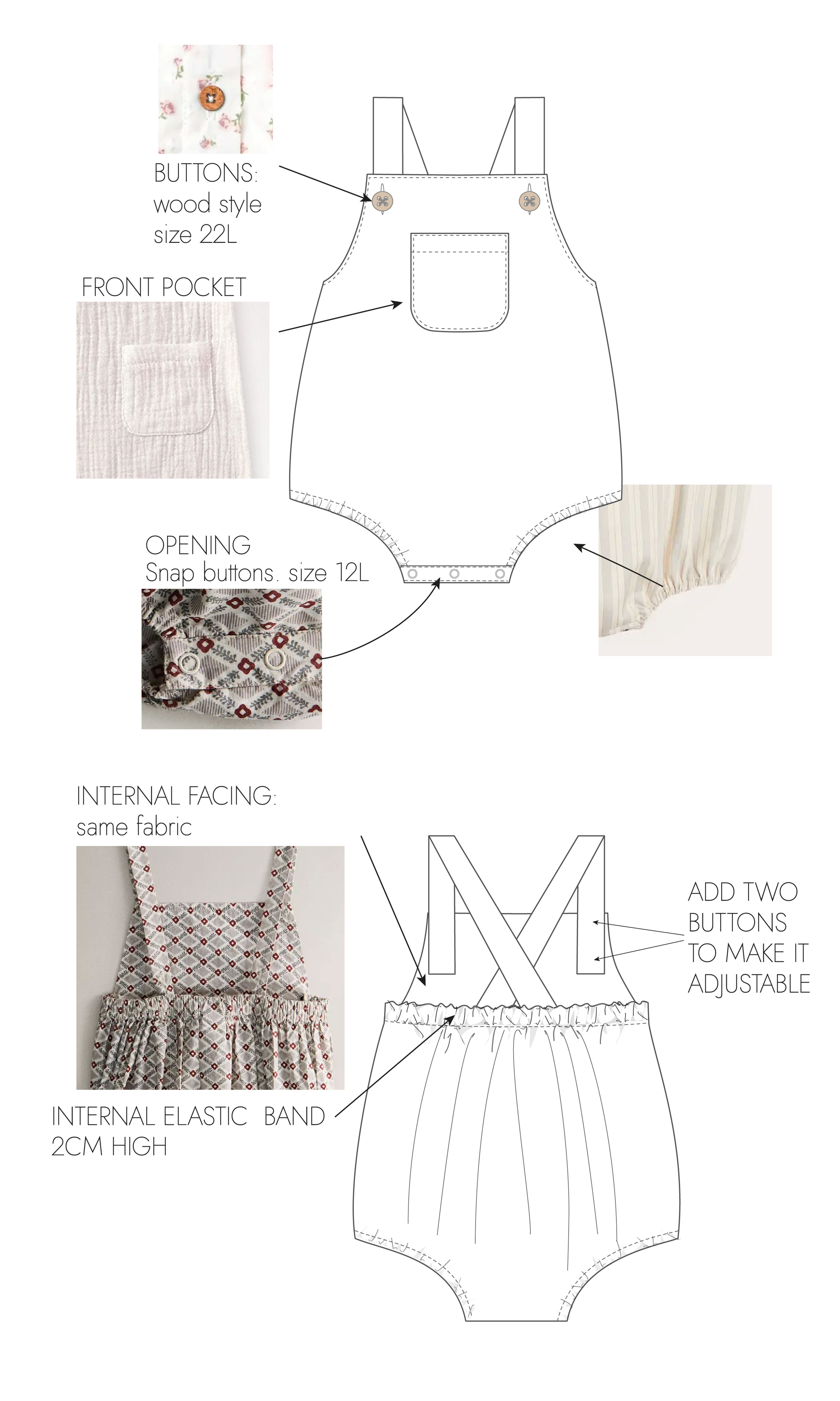 Romper Tech Flat