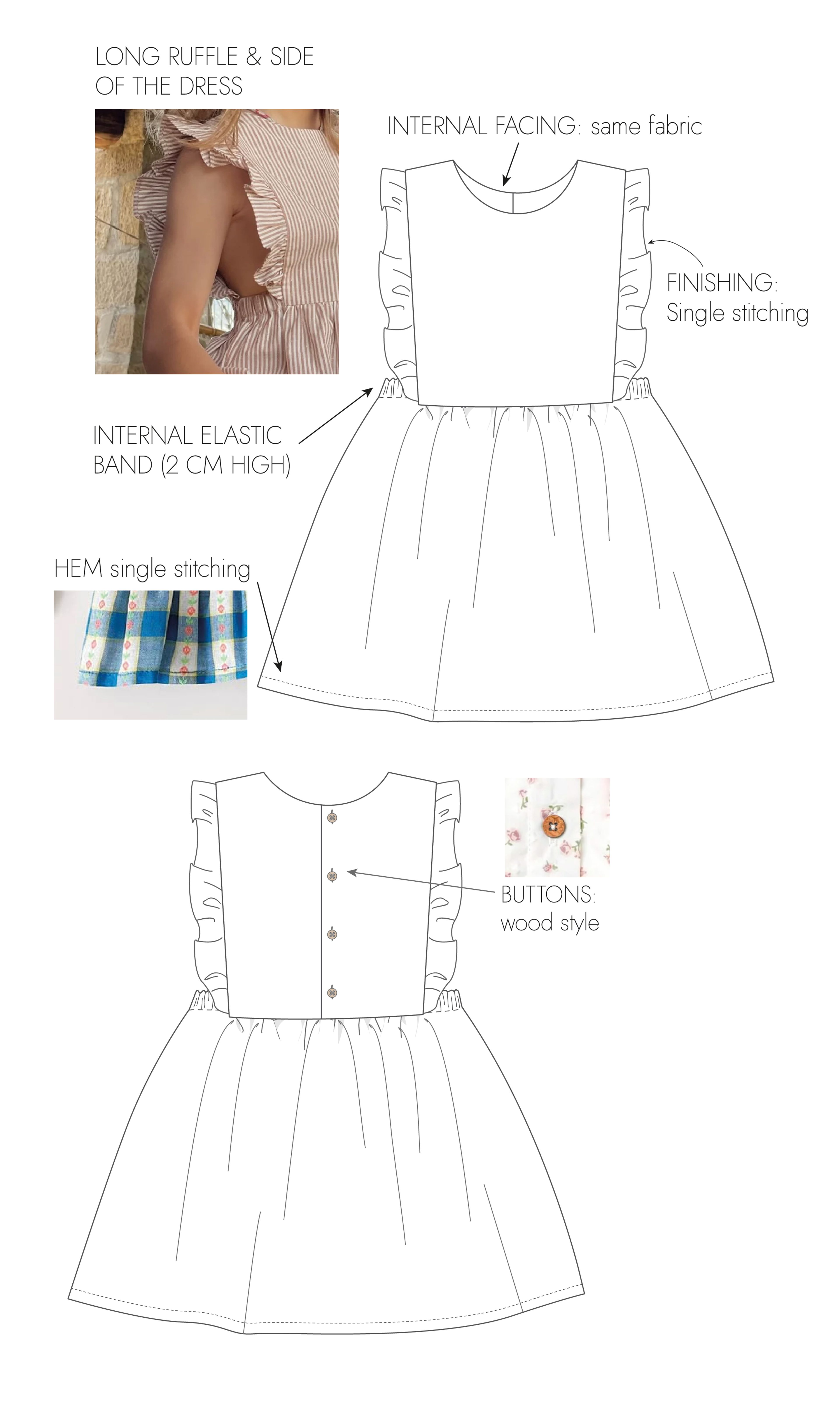 Dress Tech Flat