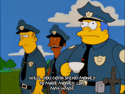 simpsons spend money to make money