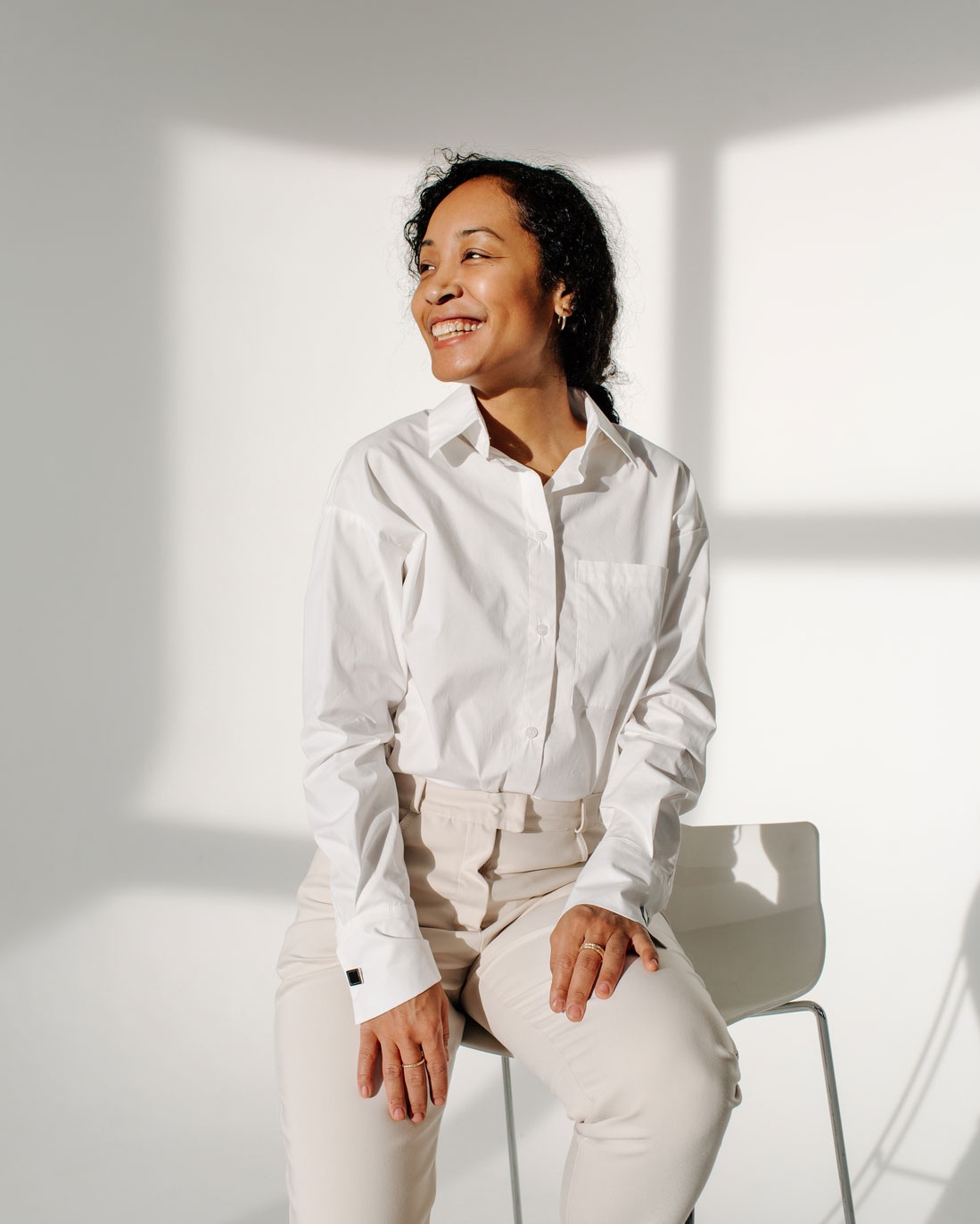 Smiling woman