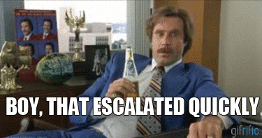 Anchorman boy that escalated quickly