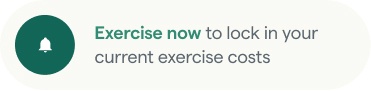 Exercise details and cost breakdown
