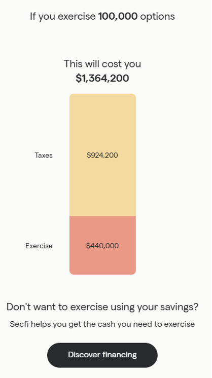spacex ipo exercise options