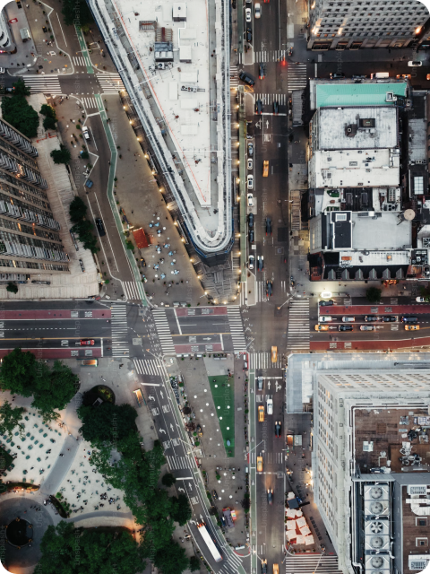 City streets