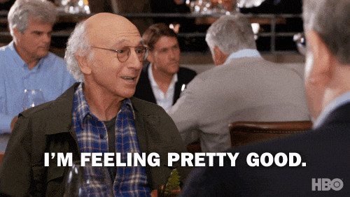 Larry David pretty good
