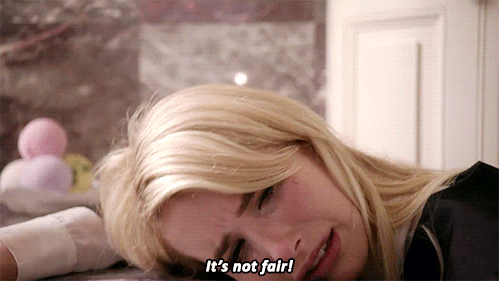 It's not fair