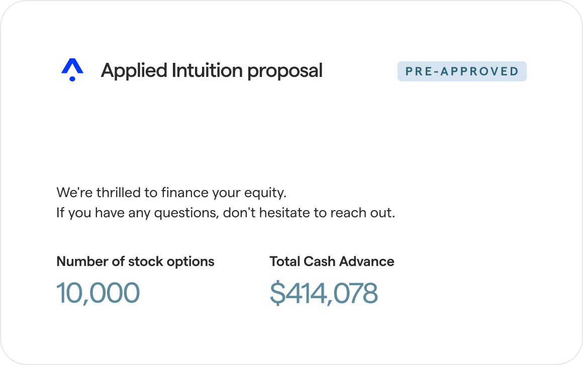 Applied intuition financing estimate