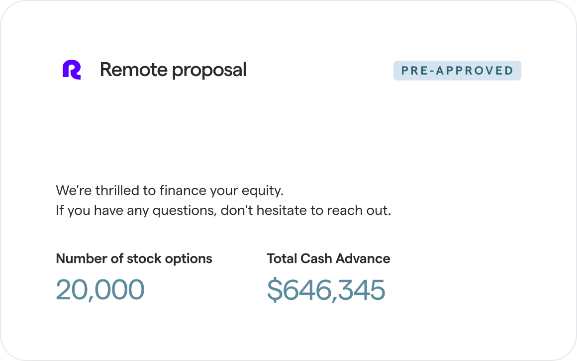 Remote estimate