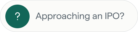 text which reads approaching an ipo?