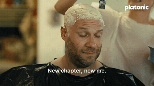 Seth Rogen saying new chapter, new me