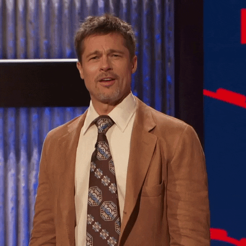 Brad Pitt saying there is no future