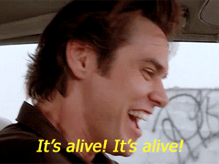 Jim Carrey it's alive