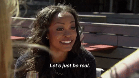 Bachelorette let's just be real