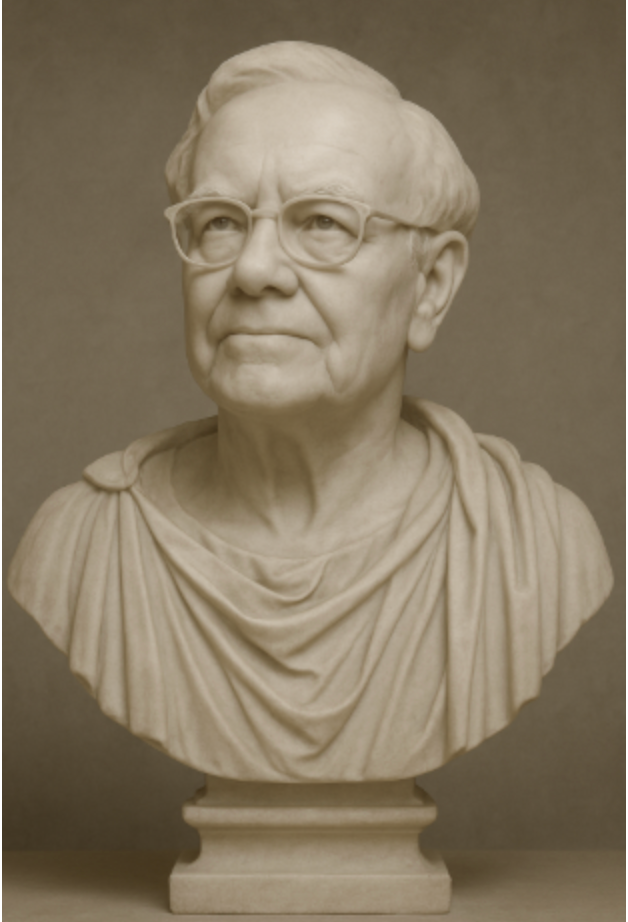 Warren Buffet bust image