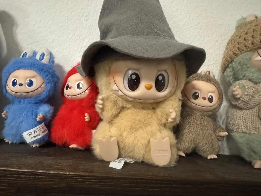 "Got the one I wanted which was BaBa and I made a little witch's hat for my little monster."