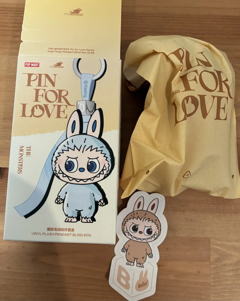 “I ordered two Pins For Love as birthday presents, which is why it’s still in the bag. I unboxed to make sure I didn’t have duplicates. The items are perfect and I’m now considering getting one for myself.”