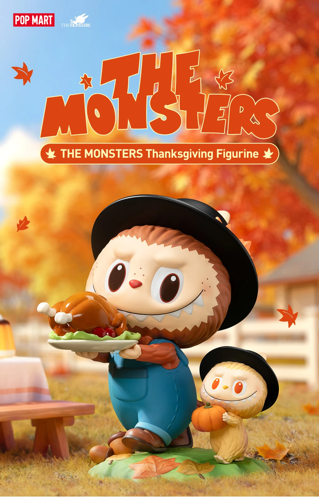 THE MONSTERS Thanksgiving Figurine