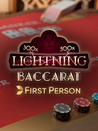 First Person Lightning Baccarat