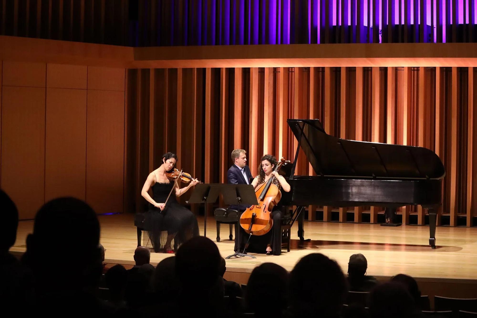 Musicians performing at Scotia Festival