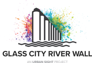 Glass City River Wall