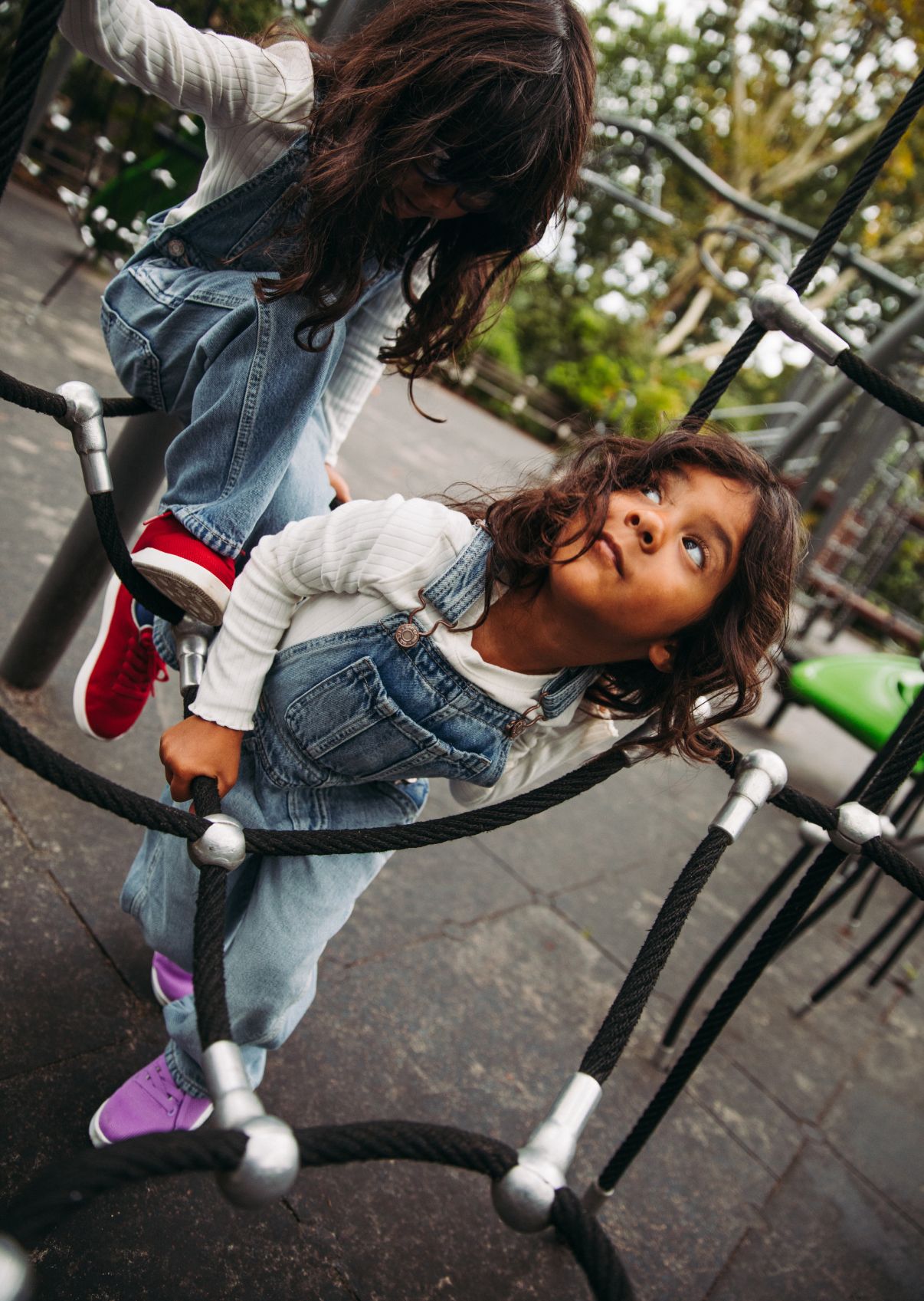 Child on Model 123 shoes