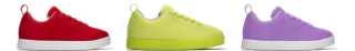 3 Kids Model 123 shoes in different colors