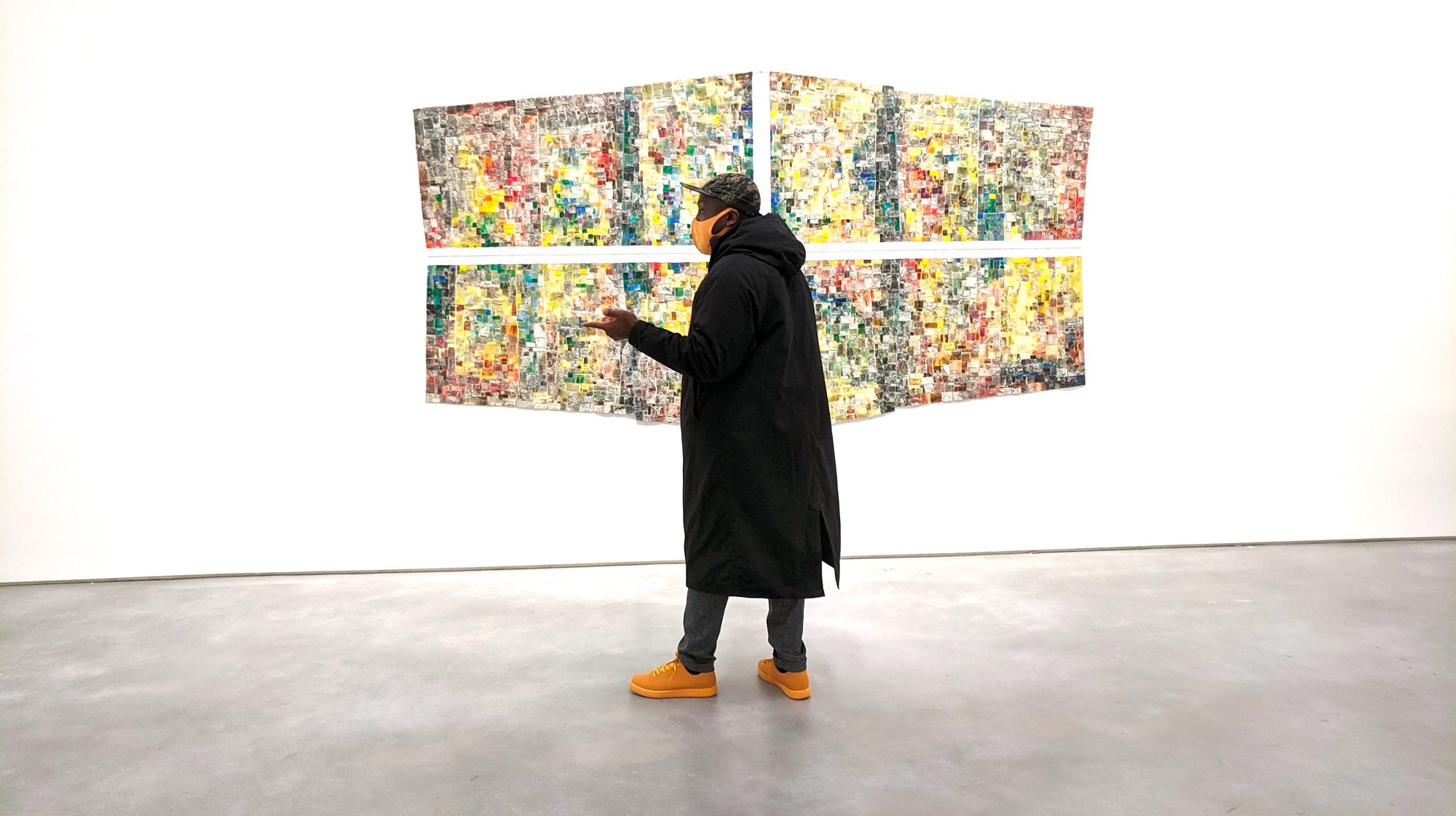 Curator Larry Ossei-Mensah Brings Atoms on a Chelsea Art Tour