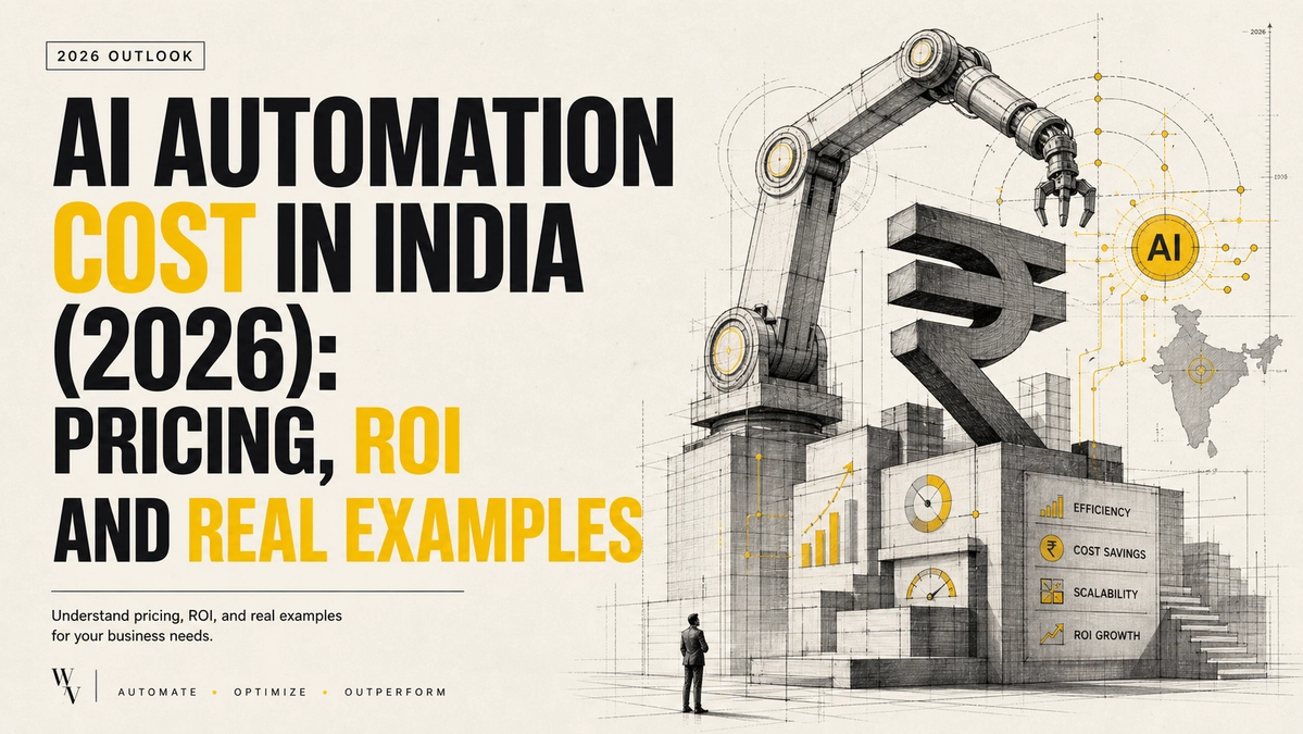 Understanding AI Automation Costs in India: What to Expect by 2026