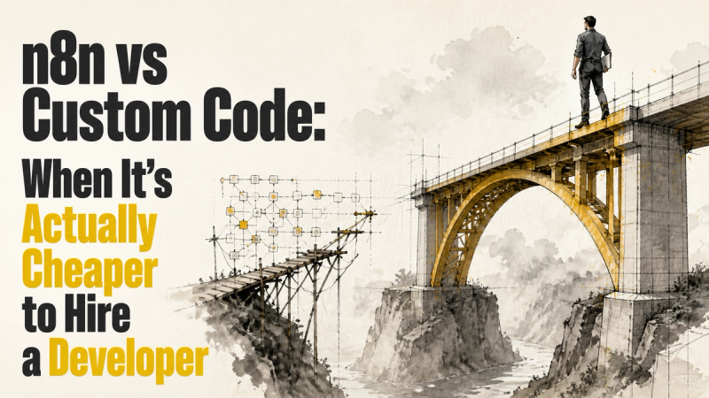 Why Custom Code Wins Over n8n for Your Automation Needs